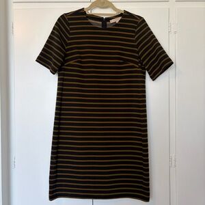 LOFT Striped Sheath Dress